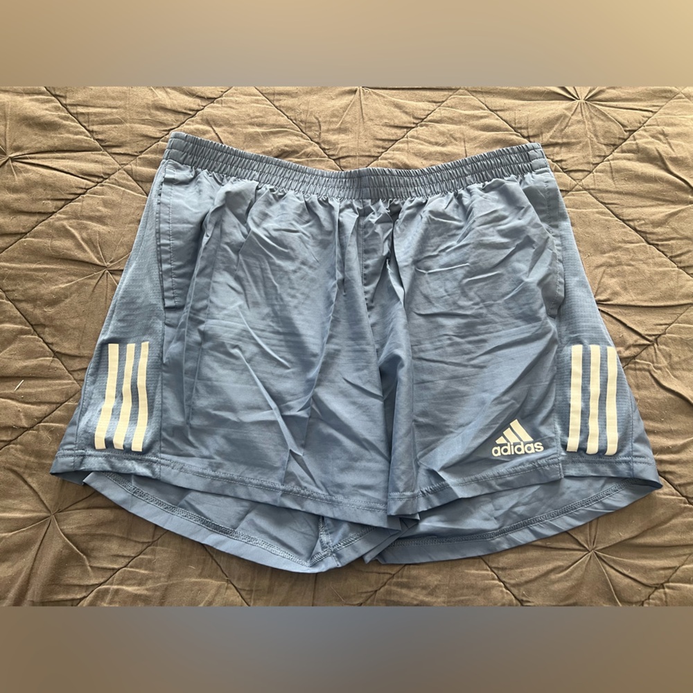 Adidas Mens Core Own The Run 5” Shorts XXL Crew Blue
